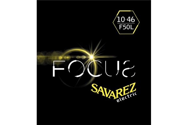 Savarez - F50L Corde Focus per Chitarra Elettrica 10-46, Set/6