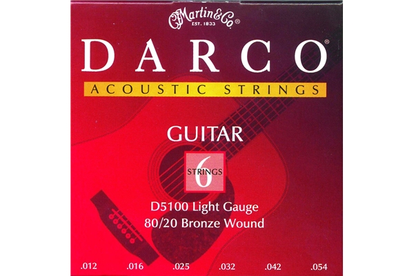 Darco - D5100 - Muta per chitarra acustica light :