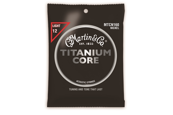 Martin & Co. - MTCN160 Titanium Core Acoustic Strings Light 12-55