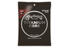 Martin & Co. MTCN160 Titanium Core Acoustic Strings Light 12-55