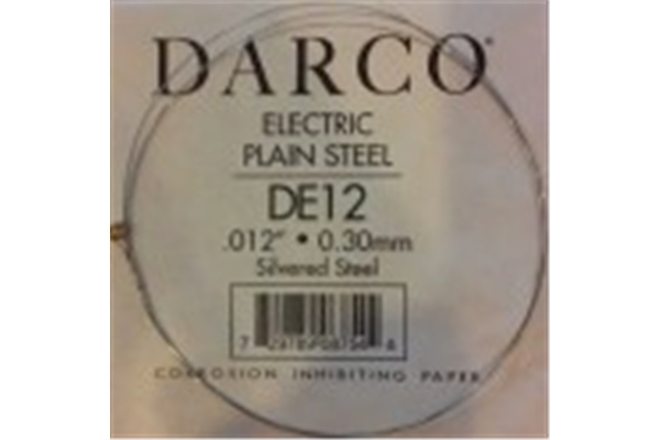 Darco - DE12 - Ricambio, Elec .012 Ind,Silvered Steel