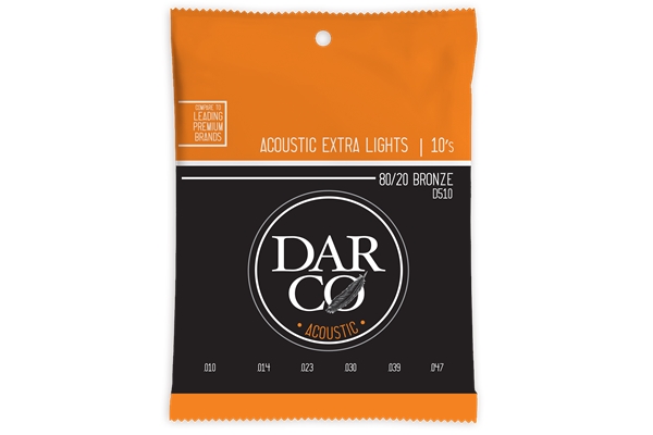 Darco - D510 Darco Acoustic Extra Light Bronze 10-47