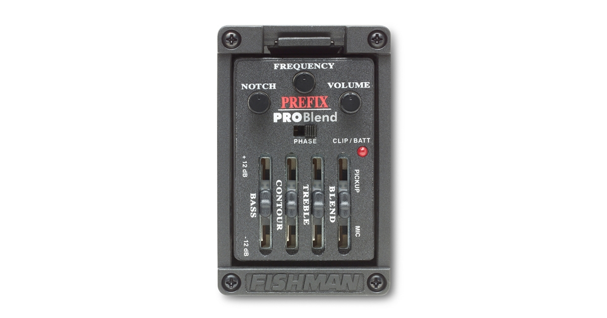 Fishman Prefix Pro Blend Onboard Preamp Narrow (PRO-MAN-P51)