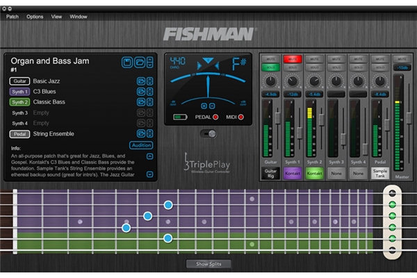 Fishman - TriplePlay Wireless MIDI Guitar Controller (PRO-TRP-301)