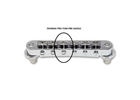 Fishman - PRO-TOM-PBR Selletta Tune-O-Matic Powerbridge Fishman - PRO-TOM-PBR Selletta Tune-O-Matic Powerbridge