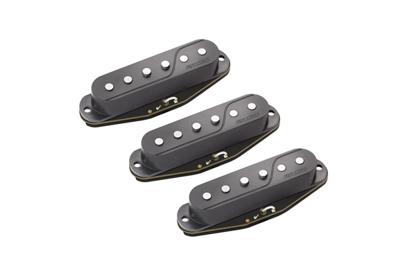 Fishman - Fluence Single Width Pickup Strat® Set/3 Black