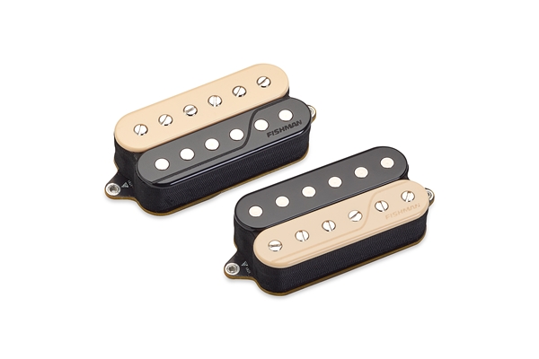 Fishman - Fluence Open Core Classic Humbucker Set/2 6 Corde Zebra (PRF-COC-SZ2)