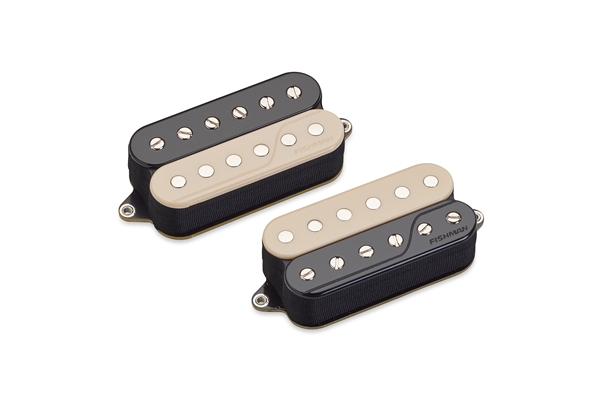 Fishman - Fluence Open Core Classic Humbucker Set/2 6 Corde Reverse Zebra