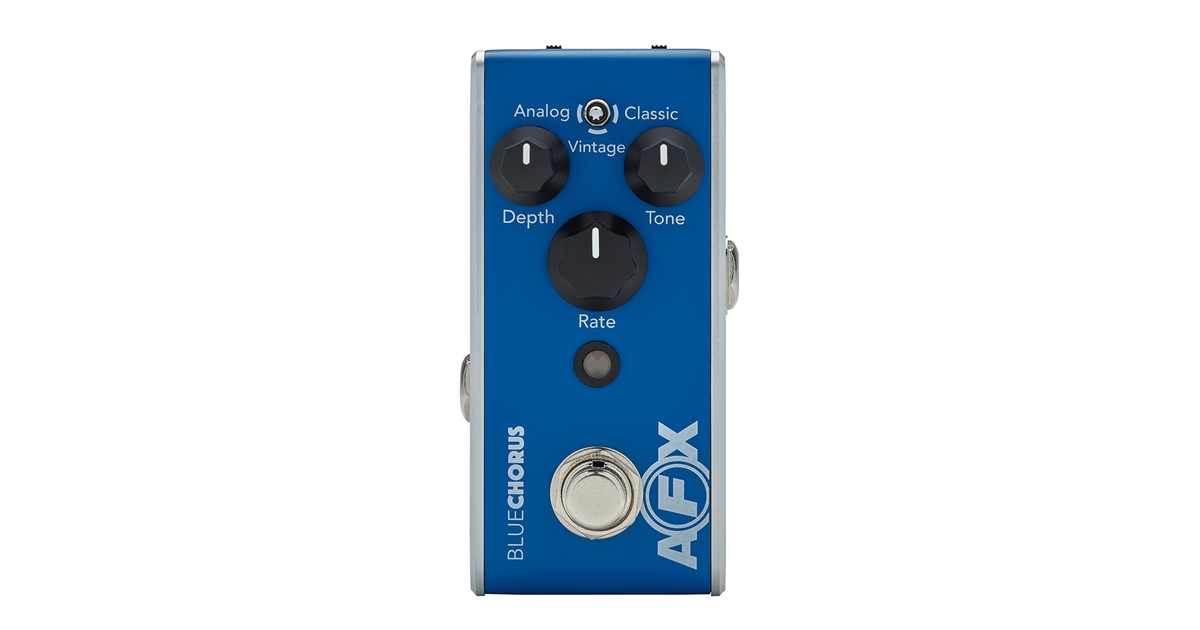 ギター FISHMAN PRO-AFX-CH2 AFX Mini CHORUS Beacock Music - Fishman PRO-AFX-CH2 AFX BlueChorus Mini