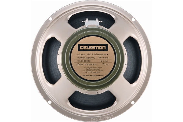 Celestion - Classic G12M Greenback 25W 8ohm