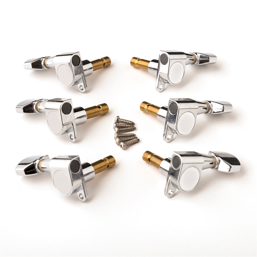 PRSPhase II Locking Tuner, Nickel (Set of 6) (101675: