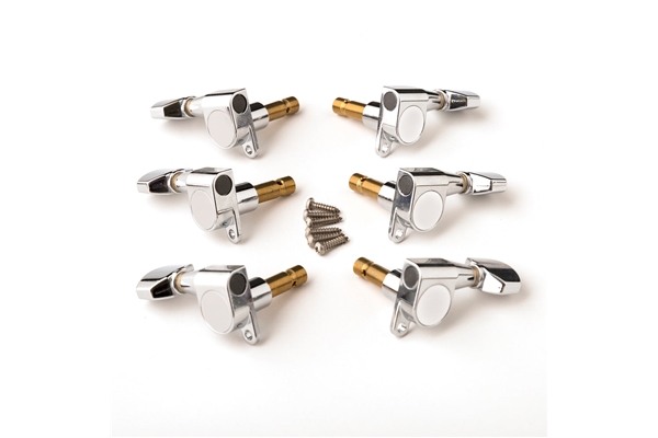 PRS - Phase II Locking Tuner, Nickel (Set of 6) (101675: