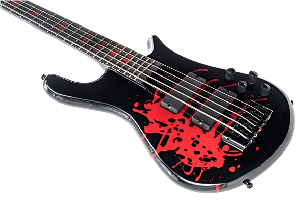 Spector - Euro5 LX Alex Webster Blood Drip Black