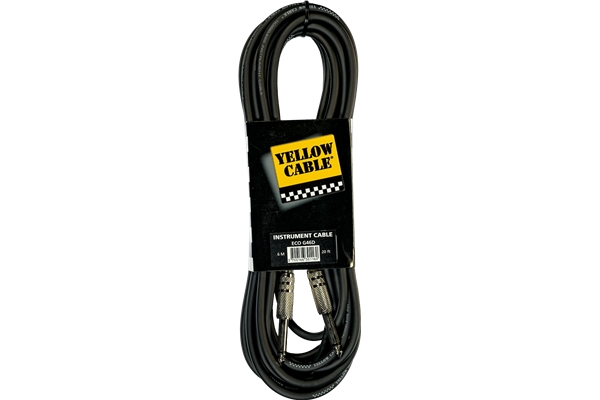 Yellow Cable - G46D Cavo Strumento Jack Mono/Jack Mono 6 m