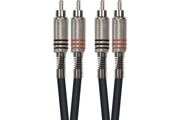 Yellow Cable - K04-1 Cavo Segnale 2x RCA Maschio/2x RCA Maschio 1 m