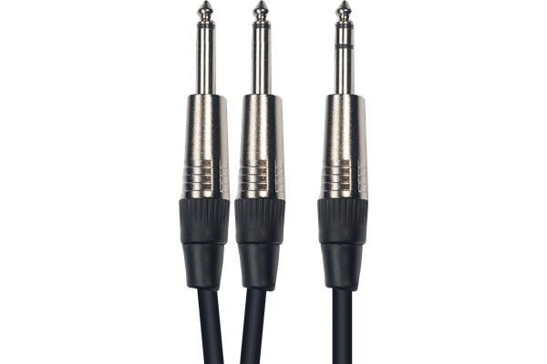 Yellow Cable - K05-3 Cavo Segnale 2x Jack Mono/Jack Stereo 3 m
