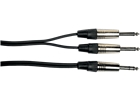 Yellow Cable - K05-3 Cavo Segnale 2x Jack Mono/Jack Stereo 3 m Yellow Cable - K05-3 Cavo Segnale 2x Jack Mono/Jack Stereo 3 m