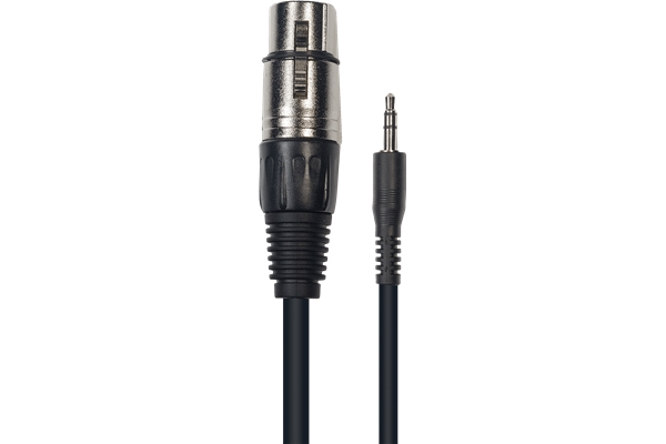 Yellow Cable - K12-3 Cavo Segnale XLR Femmina/Mini Jack TRS 3 m