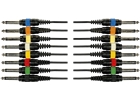 Yellow Cable OC01 Frusta 8 Cavi Jack Mono/Jack Mono 3 m