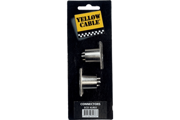 Yellow Cable XLR03 Prese XLR Maschio 2 Pcs