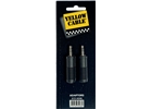 Yellow Cable - AD06 Adattatore Mini Jack TRS Maschio/Jack TRS Femmina 2 Pcs Yellow Cable - AD06 Adattatore Mini Jack TRS Maschio/Jack TRS Femmina 2 Pcs