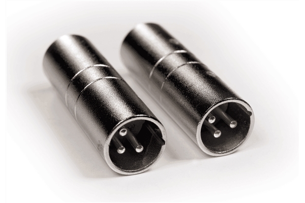 Yellow Cable - AD29 Adattatore XLR/XLR Maschio 2 Pcs