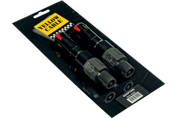 Yellow Cable - AD31 Adattatore Speakon/Jack Mono Femmina