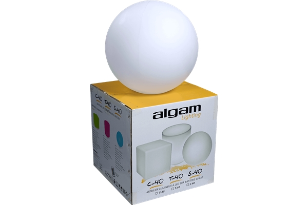 Algam Lighting - S-40 Sfera Luminosa Decorativa 40 cm