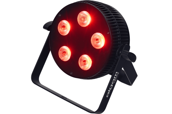 Algam Lighting - SLIMPAR-510-QUAD Proiettore Par LED 5 x 10W RGBW