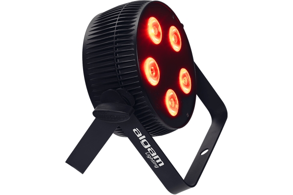 Algam Lighting - SLIMPAR-510-QUAD Proiettore Par LED 5 x 10W RGBW