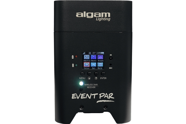 Algam Lighting - EVENTPAR Par DMX a Batteria