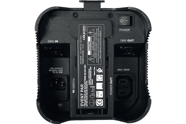 Algam Lighting - EVENTPAR Par DMX a Batteria