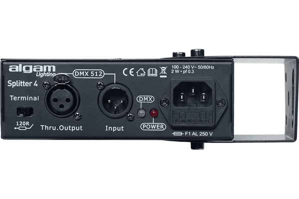 Algam Lighting - SPLIT DD4 Splitter DMX 4 Canali