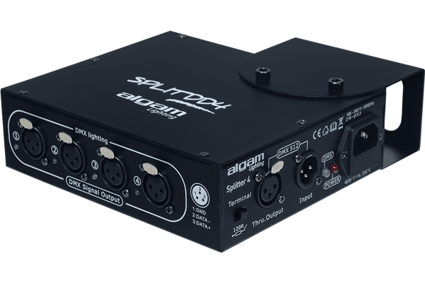 Algam Lighting - SPLIT DD4 Splitter DMX 4 Canali