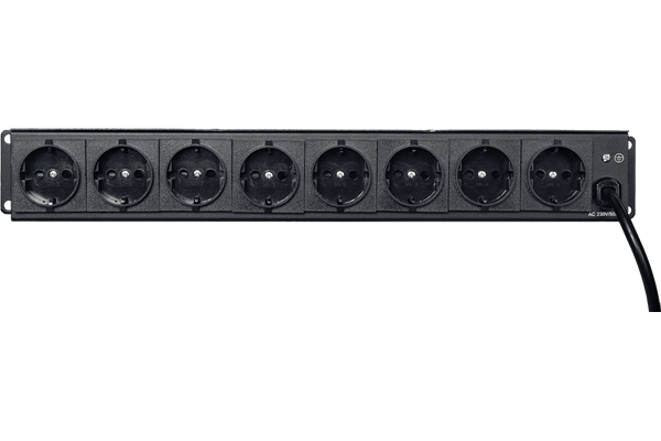 Algam Lighting - DISPATCH-8 Multipresa 8 Posti da Rack Interruttori Individuali