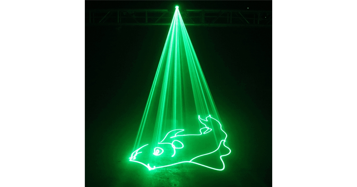 Algam Lighting SPECTRUM 80 GREEN Laser monocromatico green