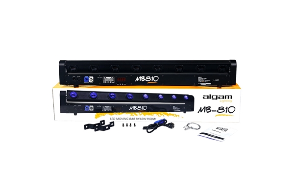 Algam Lighting - MB-810 Barra Motorizzata Led 8x10W RGBW