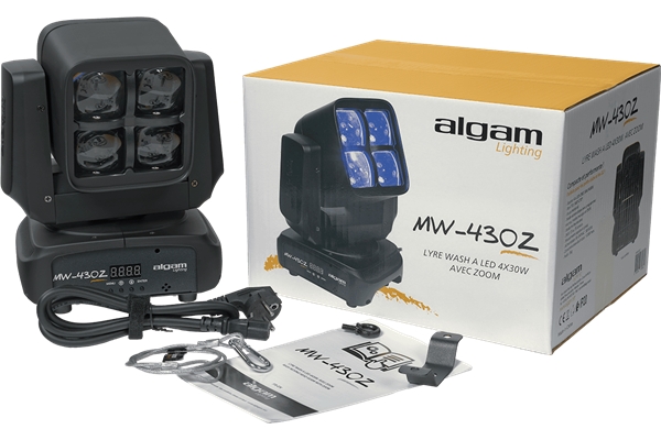 Algam Lighting - MW430Z WASH Testa Mobile + Zoom