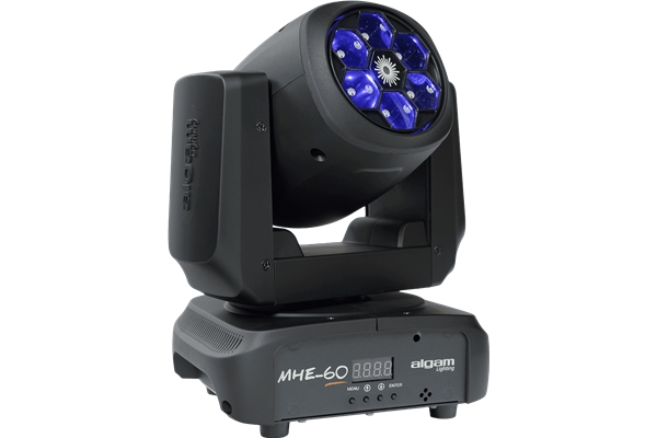 Algam Lighting - MHE60 WASH Testa Mobile 60W + Laser