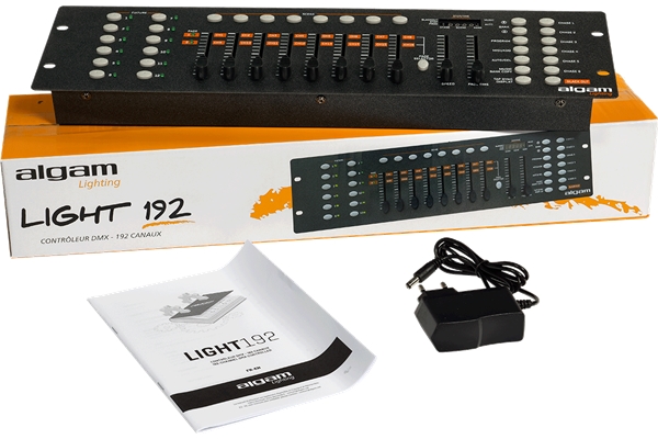 Algam Lighting - LIGHT 192 Console DMX 192 Canali