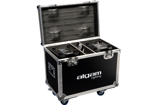 Algam Lighting - Kit 2x WASH MW19x15Z + FlightCase