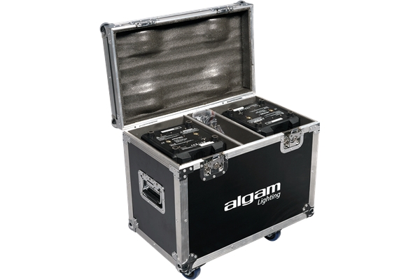 Algam Lighting - Kit 2x SPOT MS100 + FlightCase
