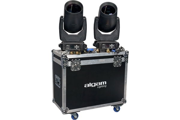 Algam Lighting - Kit 2x BEAM MB100 + FlightCase