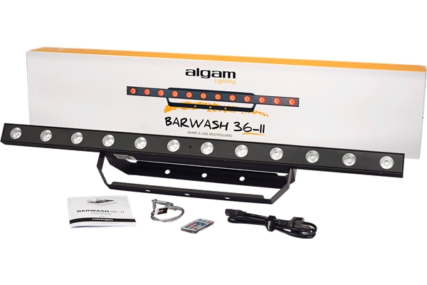 Algam Lighting - BARWASH-36 II Barra LED Multicolore DMX