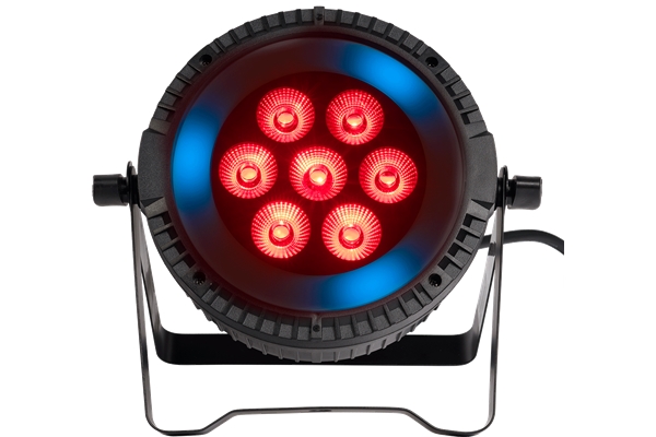 Algam Lighting - PARWASH76-RING LED 7x6W RGBW + RING RGB