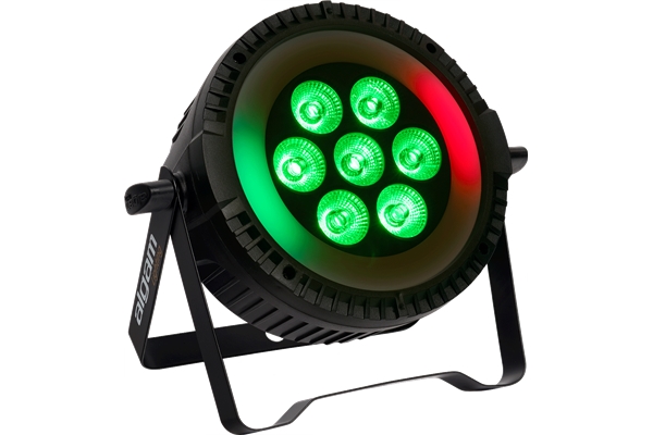 Algam Lighting - PARWASH76-RING LED 7x6W RGBW + RING RGB