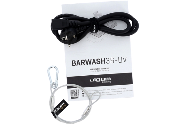 Algam Lighting - BARWASH36-UV Barra LED 12x3W UV