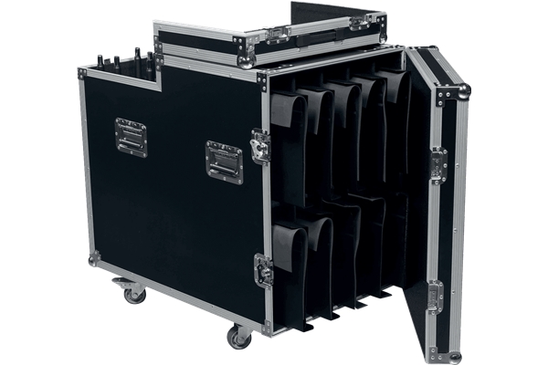 Manhasset - JHDF088 Flightcase per 20 Leggii Pieghevoli