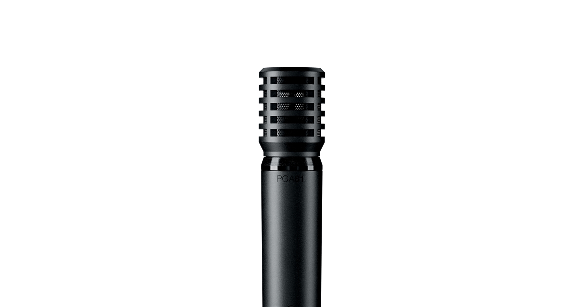 Shure PGA81 Microfono overhead condensatore cardioide