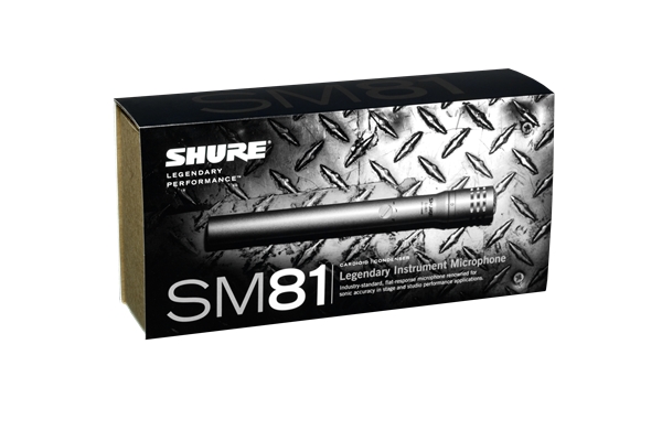 Shure - SM81 Microfono condensatore cardiode